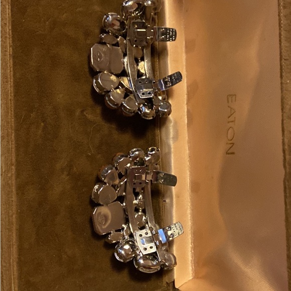 Stunning Bluette Rhinestone shoe clips - Picture 3 of 5
